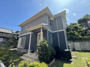平塚市の住宅で行った外壁塗装の施工事例